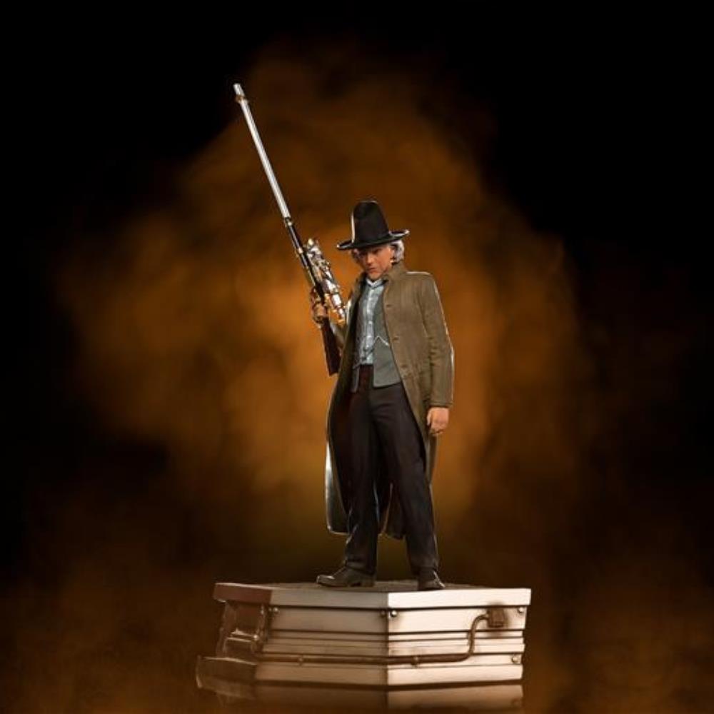 Iron Studios BACK TO THE FUTURE III - Doc Brown Statue 1/10