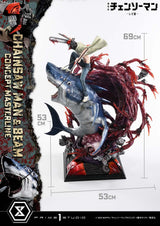 Prime 1 Studio Concept Masterline Chainsaw Man – The Movie: Reze Arc CHAINSAW MAN & BEAM Bonus Version