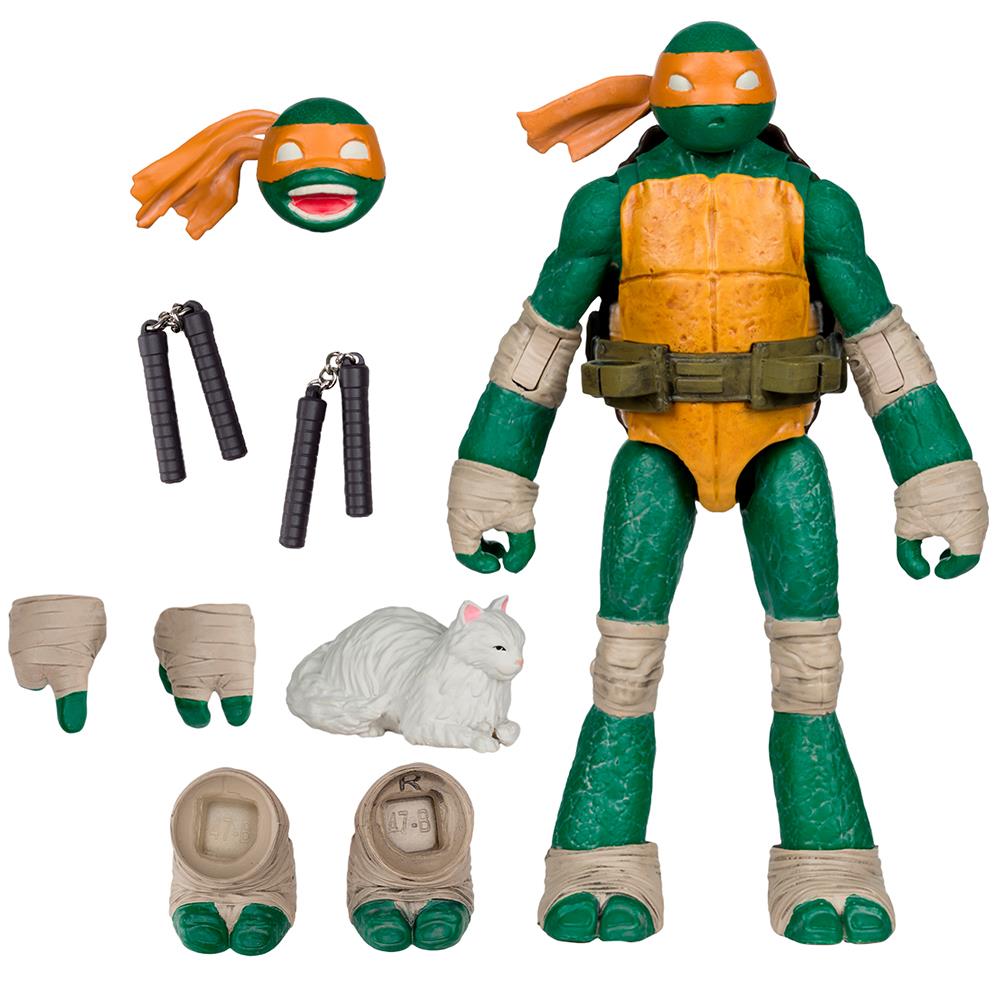 Teenage Mutant Ninja Turtles (P. Punchers) Michelangelo 5in Action Figure with Comic McFarlane Toys