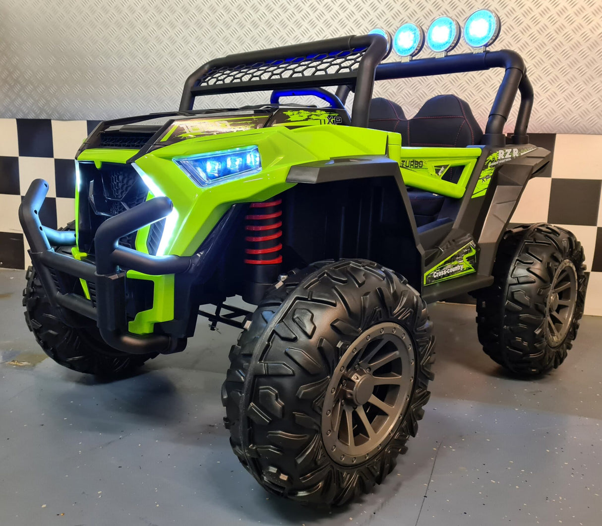 Electric children's buggy 12volt green