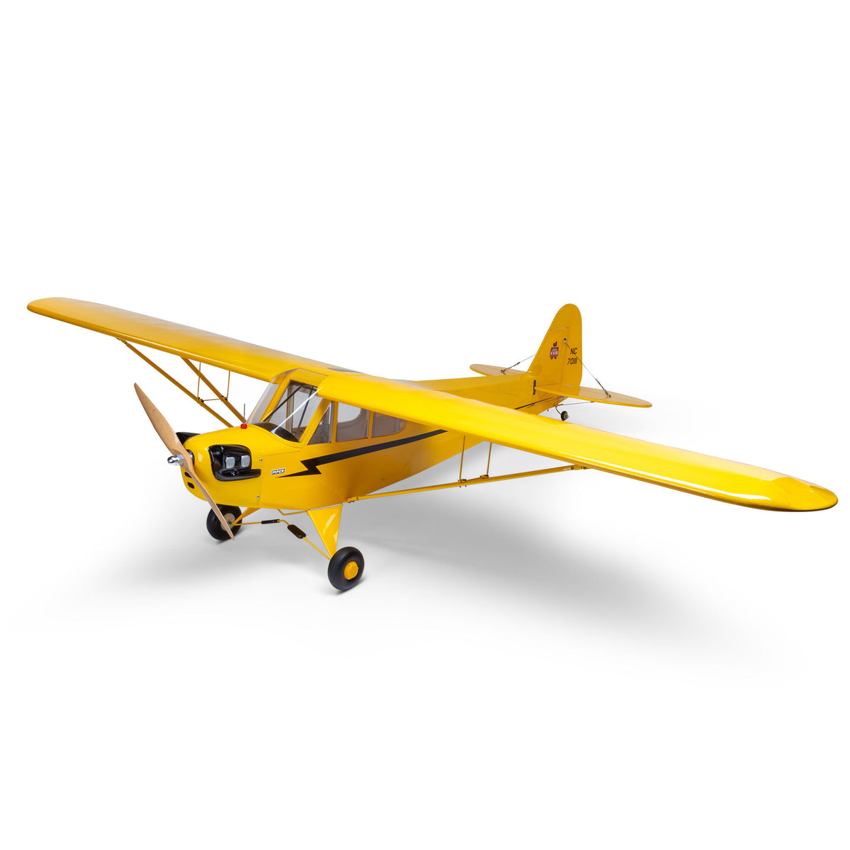 J-3 Cub 10cc 85" PNP with Receiver and Battery