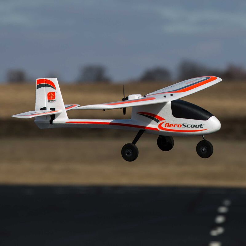 HobbyZone AeroScout S 2 1.1m BNF Basic with SAFE