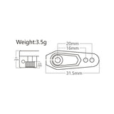 POWER HD HD-AP1620 - Power HD Aluminum Servo Horn 16-20mm 25th