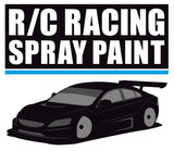 Metallic Black R/C Racing Spray Paint 150 ml
