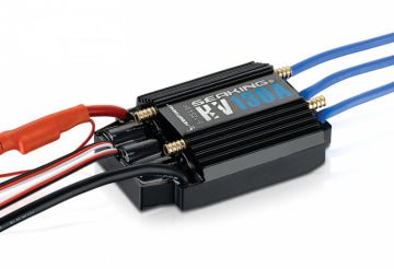 Hobbywing 30301200 - Seaking 130A HV V3 5-12S Watercooled Boat ESC
