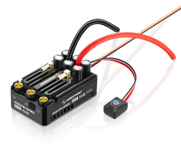 Hobbywing 30301202 - ESC Seaking 300A HV V4 5-14S Boat