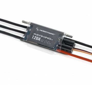 Hobbywing 30302361 - Seaking Pro 120A 2-6S Mono1 Boat ESC