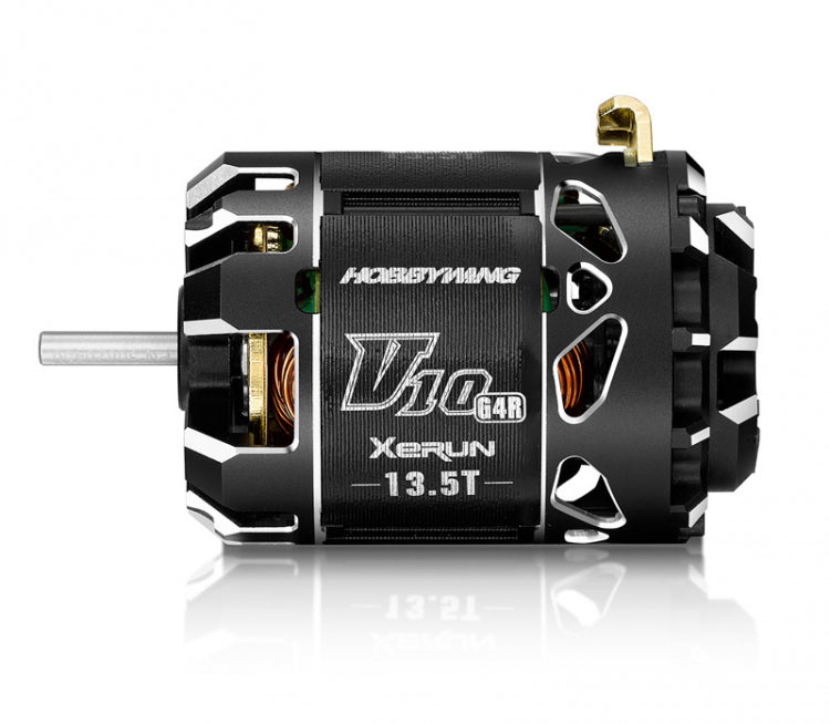 Motor XeRun V10 13.5T Black G4R Stock