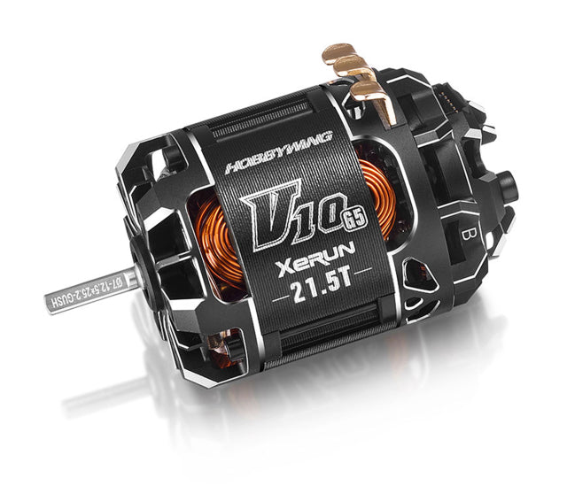Motor XeRun V10 21.5T Black G5 Stock Torque
