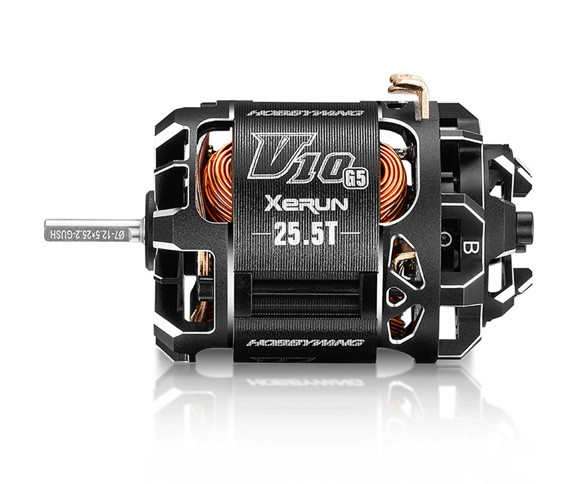 Motor XeRun V10 25.5T Black G5 Stock Torque