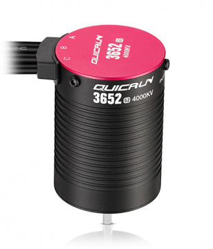 Hobbywing 30404401 - Motor QuicRun 3652SL 4000kV G2 Sensorless 1/10 (3.17mm Shaft)