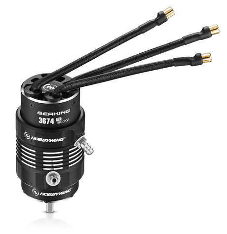 Motor Seaking 3674SL 1900kV Black V2 BÃ¥t 2-6S