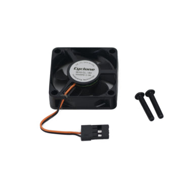 Hobbywing 30860201 - Fan P3510 JR3P 45mm Black-C Ezrun MAX6, Platinum 130 V4