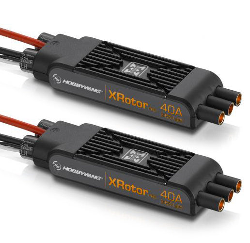 XRotor Pro 40A Fartreglage 3-6S 3.5mm Connectors (w/o Wire) Multirotor (2)