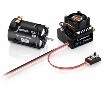 Hobbywing 38020373 - Xerun Combo XR10 Justock G3S 21.5T Black G2.1