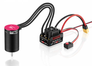 Hobbywing 38030211 - QuicRun Combo 10BL120 - 3660SL 3700kV G2 1/10
