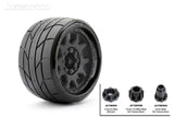 JETKO JK1604CB - Jetko EX Super Sonic LP Belted 3.8" Black Wheel MAXX 17mm 2 pcs