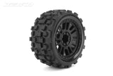 JETKO JK1904CB - Jetko EX Tyre MT Wasteland Belted 4.0" Black Wheel 12-17mm 2 pcs