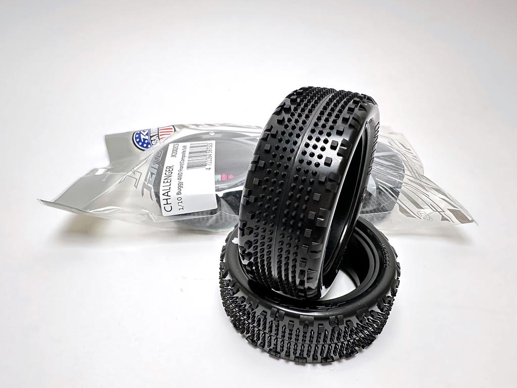 JETKO JK2002CM - Jetko Challenger 4wd 1:10 2.2 Front Tyres Medium EOS 2 pcs