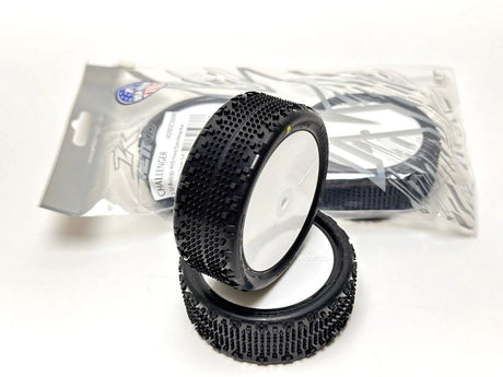 JETKO JK2002CSSGW - Jetko Challenger 4wd 1:10 Buggy 2.2 Front Tyres White Wheel S.Soft