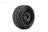 JETKO JK3204RB - Jetko EX Formula 1/10 Slicks Tyre Black Wheel 12mm Hex 4