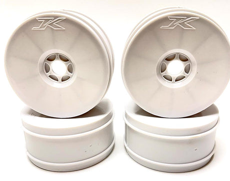 JETKO JK611001WHT4 - Jetko 1:8 Buggy Wheel White 4