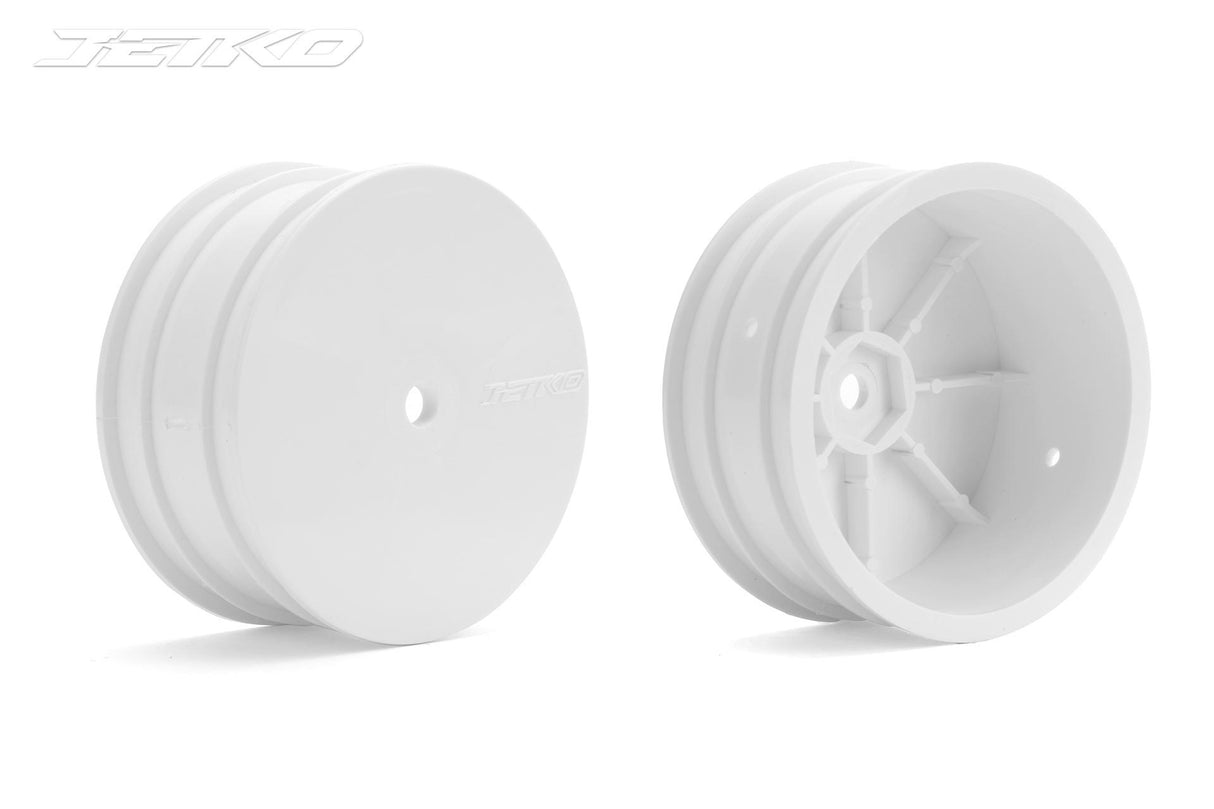 JETKO JK6113WH8 - Jetko Wheels 1:10 Buggy Front 4WD White 8pack