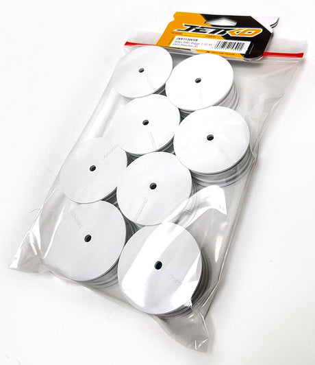 JETKO JK6113WH8 - Jetko Wheels 1:10 Buggy Front 4WD White 8pack