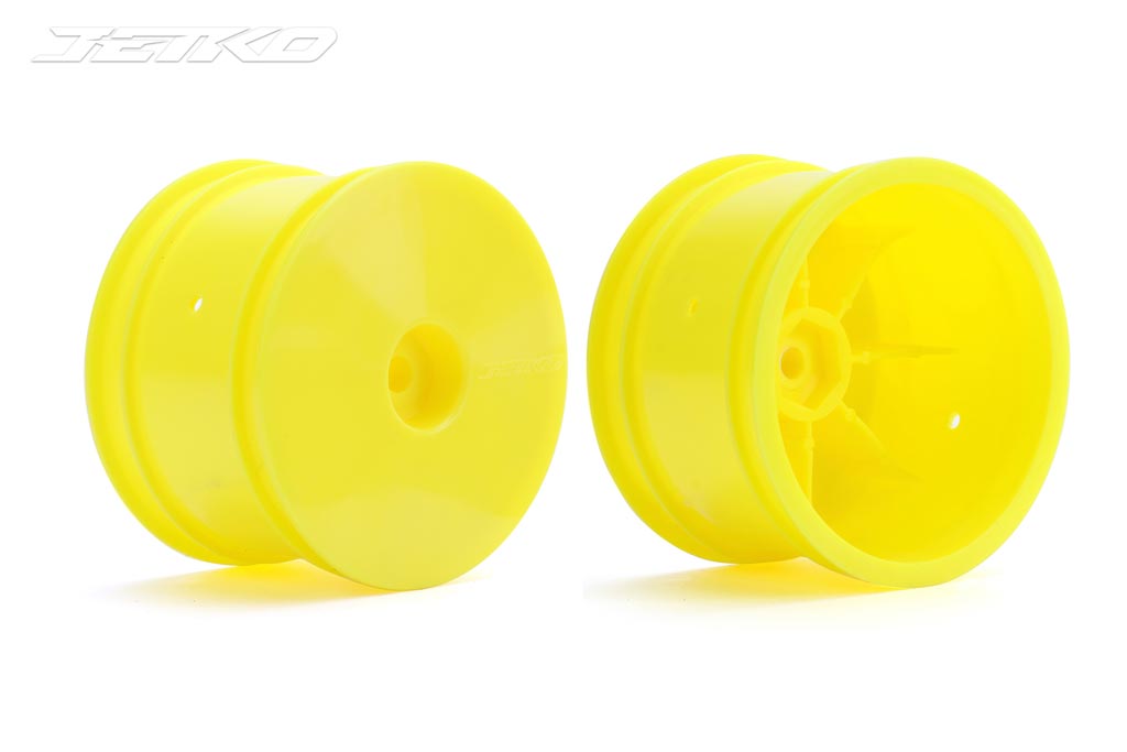 JETKO JK6114YH - Jetko Wheels 1:10 Buggy Rear Yellow 2 pcs