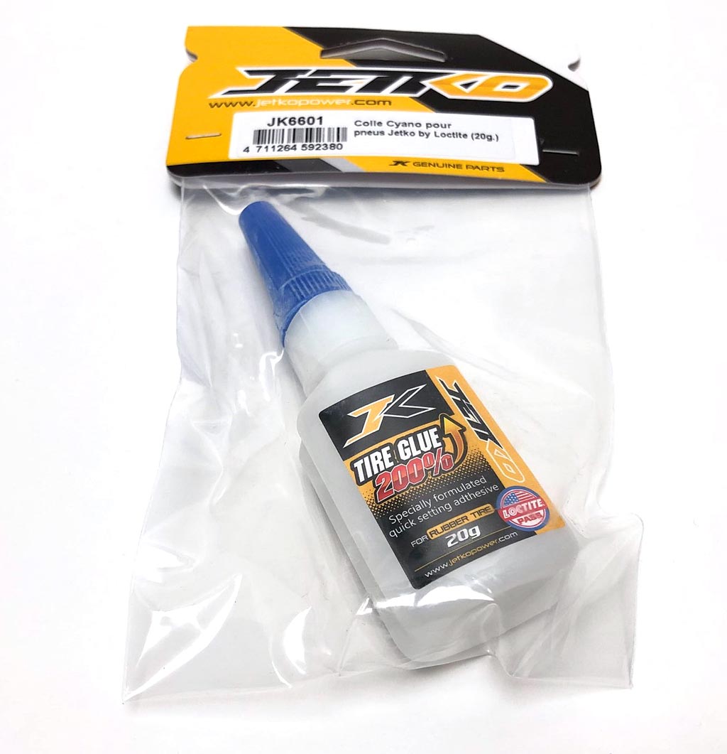 JETKO JK6601 - Jetko Cyano Tire Glue by Loctite 20g.