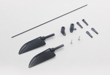 Joysway 880713 - ABS Rudder (2) and rudder linkage set Binary