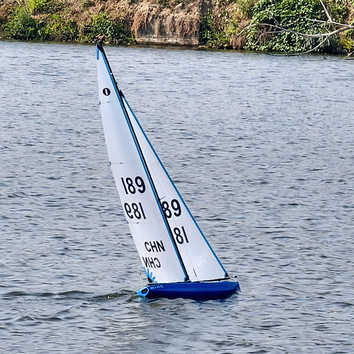 Sailboat Mint IOM PNP Pearl Blue