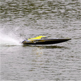 BLACK TILBUD -  Alpha 1000mm Brushless V-Boat 80 km/t!+