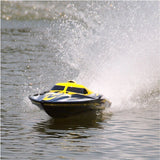 BLACK TILBUD -  Alpha 1000mm Brushless V-Boat 80 km/t!+