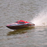 BLACK TILBUD -  Alpha 1000mm Brushless V-Boat 80 km/t!+