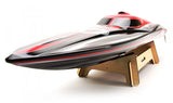 BLACK TILBUD -  Alpha 1000mm Brushless V-Boat 80 km/t!+