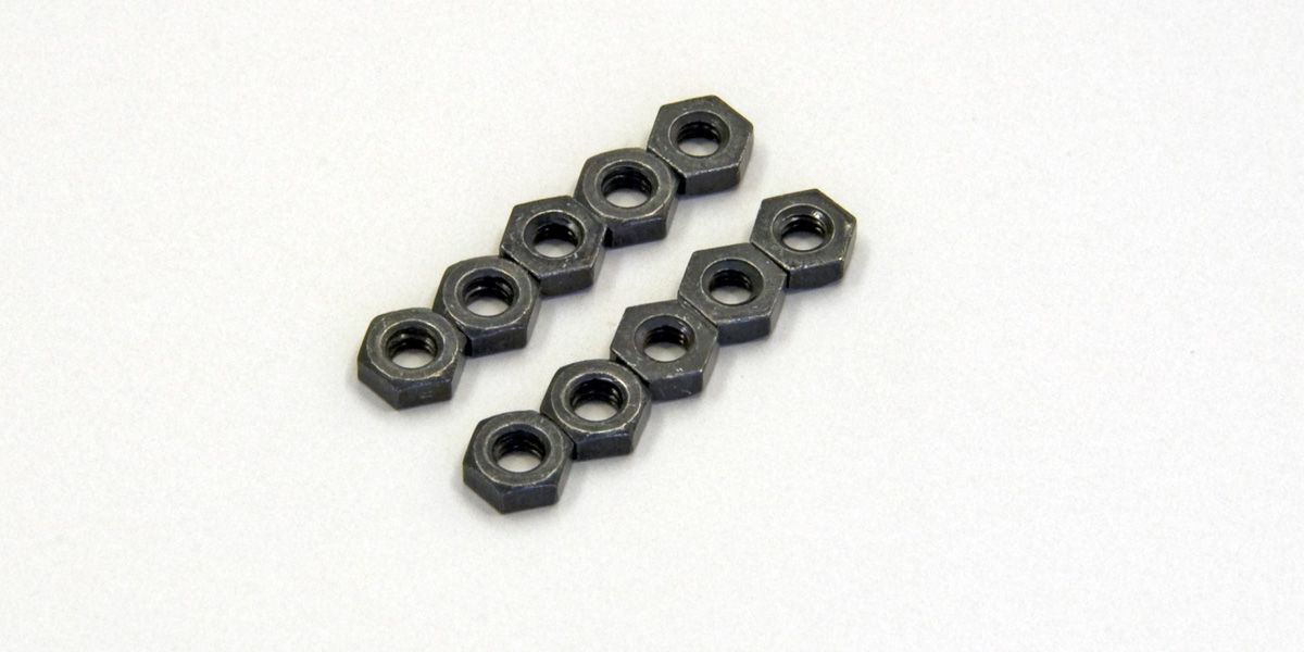 KYOSHO K.1-N2620 - Nuts M2.6 x2.0mm 10 pcs Kyosho