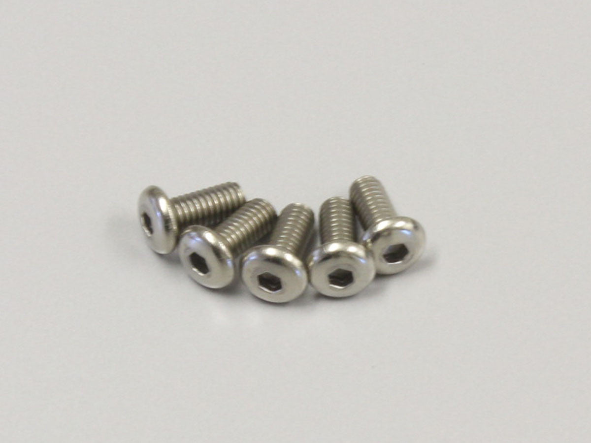 KYOSHO K.1-S12606HT - Hex Button Screws Titanium M2.6x6mm 5 Kyosho