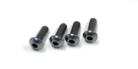 KYOSHO K.1-S14012HT - Hex Button Screws 4x12mm 4 Titan