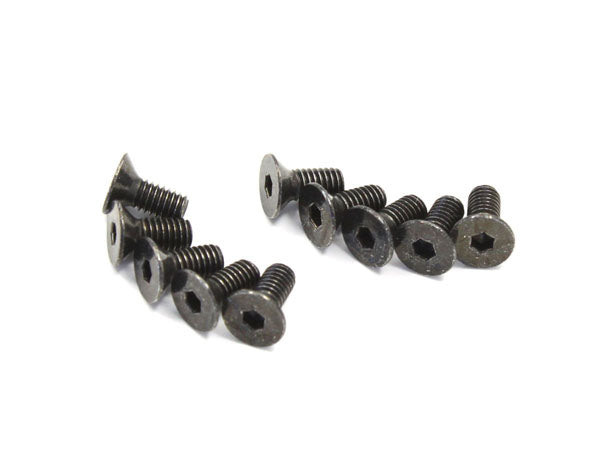 KYOSHO K.1-S32606H - Hex Flat Head Screws M2.6x6mm 10 pcs Kyosho