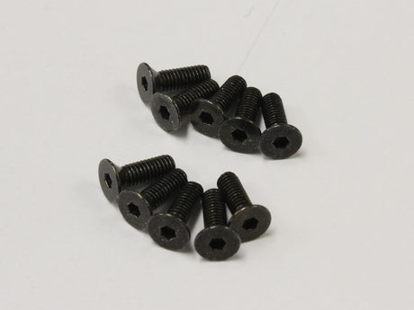 KYOSHO K.1-S32608H - Hex Flat Head Screws M2.6x8mm 10 pcs Kyosho