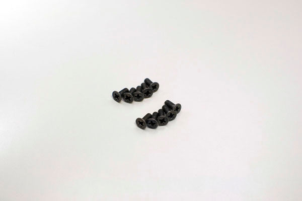 KYOSHO K.1-S33008 - Flat head Metallic Screws M3x8mm 10 pcs Kyosho