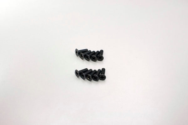 KYOSHO K.1-S33010 - Flat Head Metallic Screws M3x10mm 10 pcs Kyosho