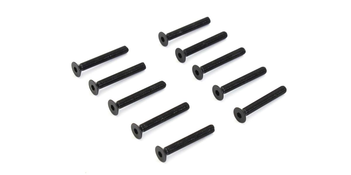 KYOSHO K.1-S33022H - Hex Flat Head Screws M3x22mm 10 pcs
