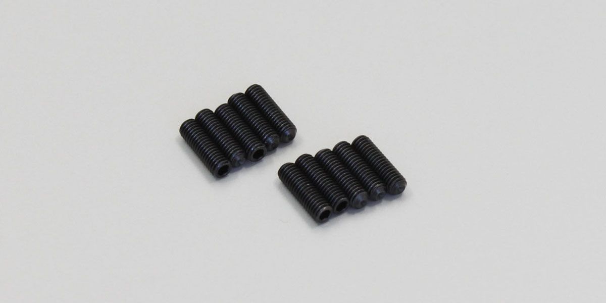 KYOSHO K.1-S53010 - Metallic Headless Set Screws M3x10mm 10 pcs Kyosho
