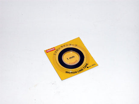 KYOSHO K.1841BK - Black Micron Tape 1mm x 5m Kyosho