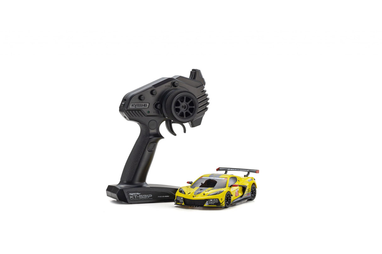 KYOSHO K.32342Y - Kyosho Mini-Z MR03 RWD Chevrolet Corvette C8-R Yellow W-MM/KT531P