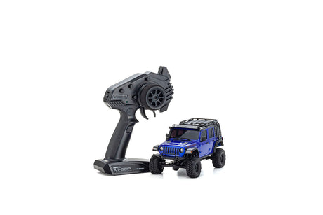 KYOSHO K.32528MB - Mini-Z 4x4 MX-01 Jeep Wrangler Unlimited Rubicon Blue Metali KT531P