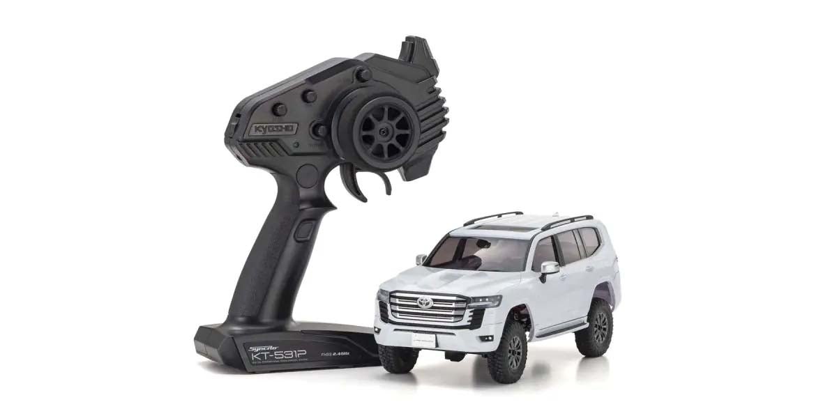 KYOSHO K.32533PW - Mini-Z 4X4 MX-01 Toyota Land Cruiser 300 Pearl White KT531P