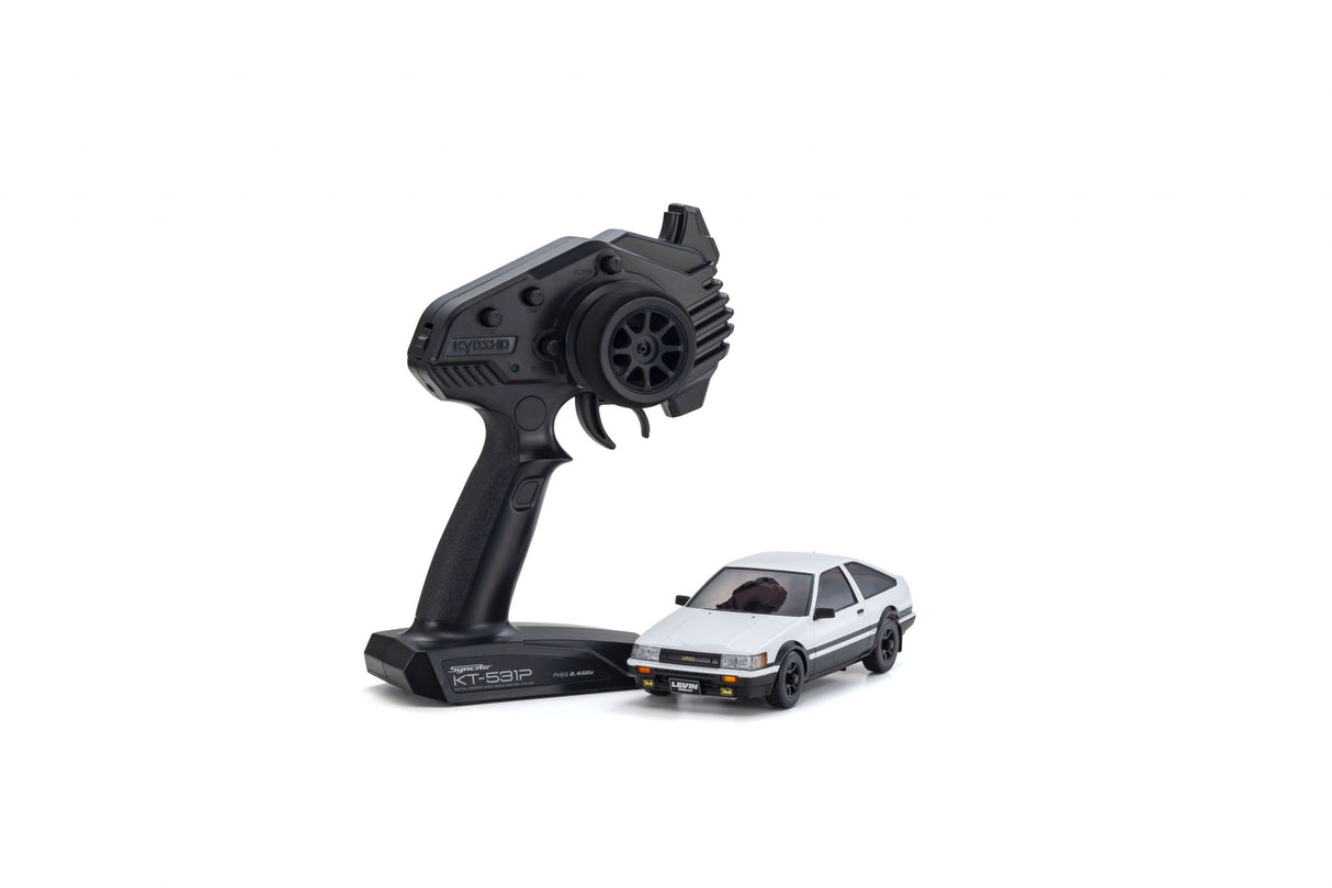 KYOSHO K.32641WBK - Mini-Z AWD Toyota Corolla Levin AE86 White-Black MA020N-L/KT531P